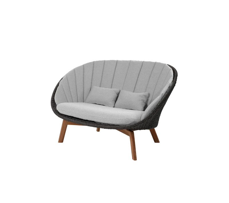 Peacock 2-seater sofa, Cushion set