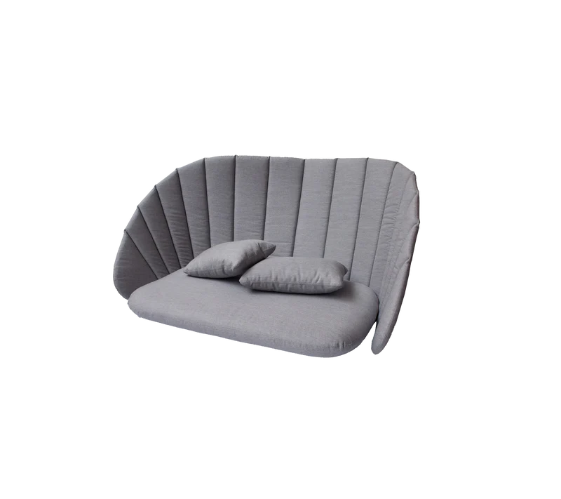 Peacock 2-seater sofa, Cushion set