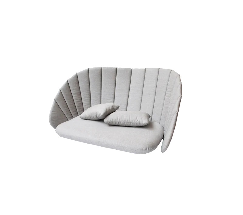 Peacock 2-seater sofa, Cushion set