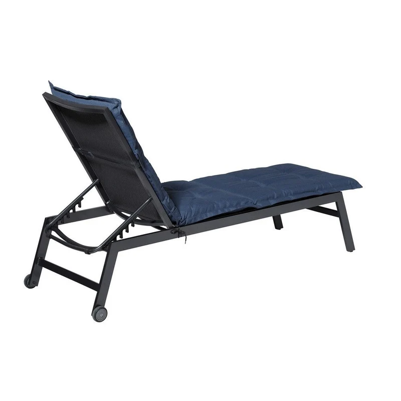 Madison ligbedkussen 200x65cm Panama safier blue