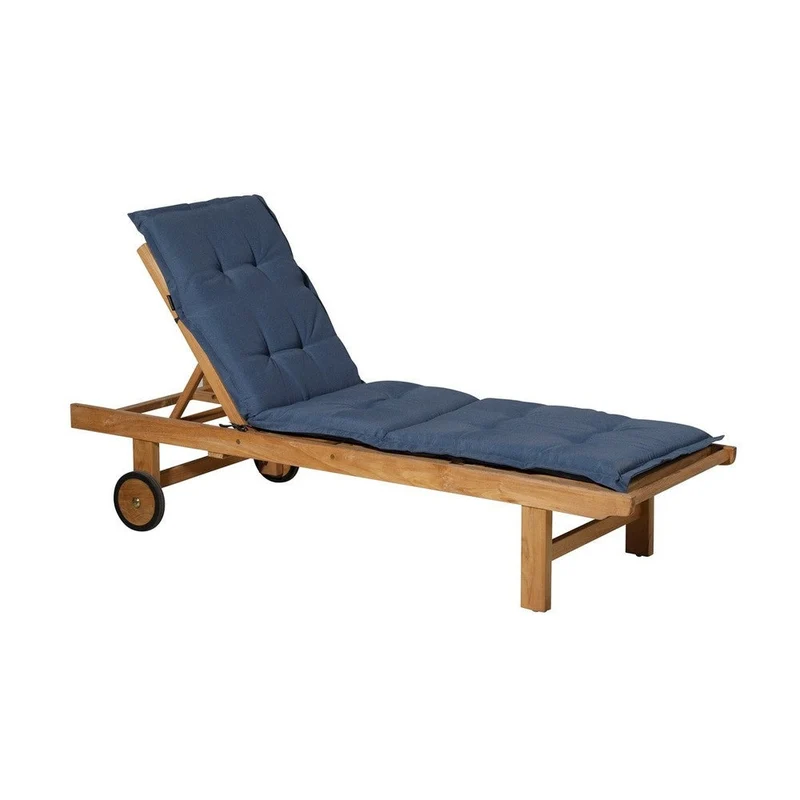Madison ligbedkussen 200x65cm Panama safier blue