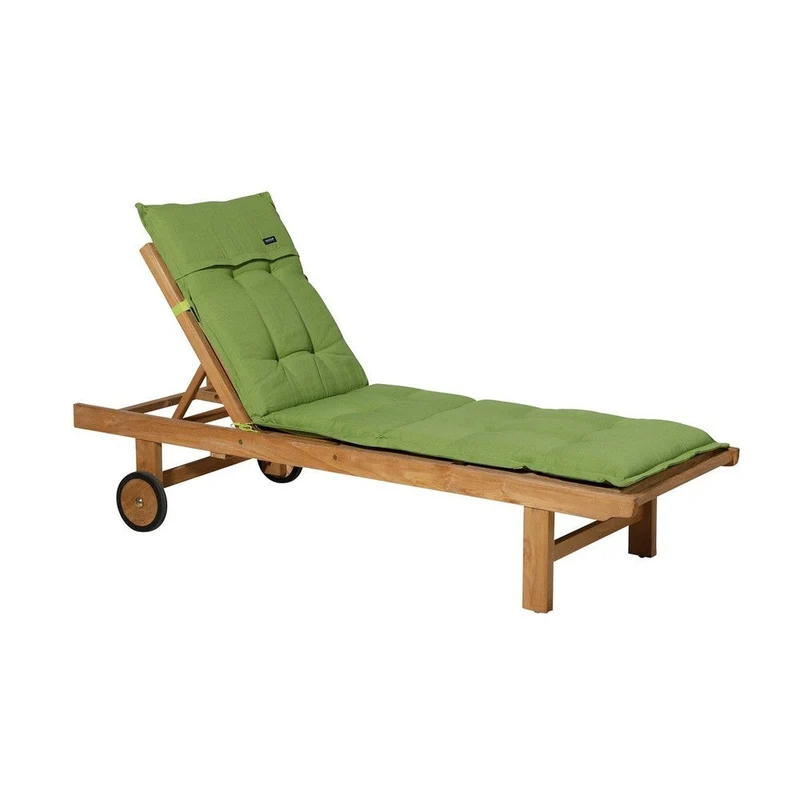 Madison ligbedkussen 200x65cm Rib lime