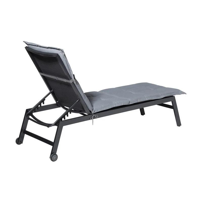 Madison ligbedkussen 200x65cm Panama light grey