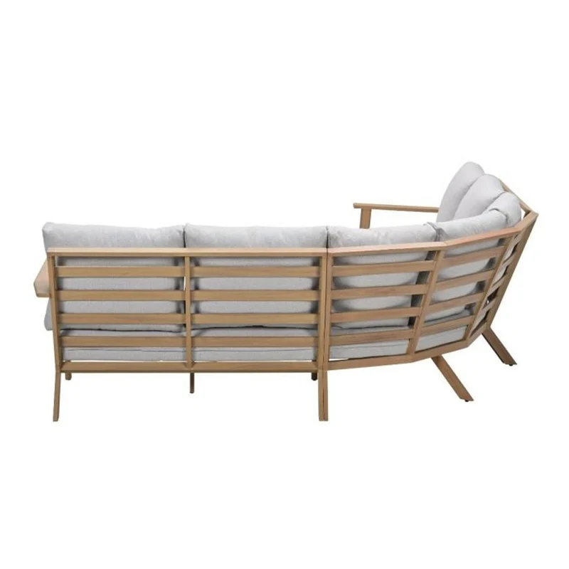 Havana loungeset 3-delig - Natural Teak Look