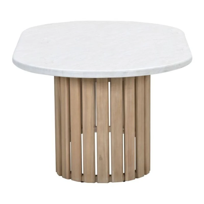 Garden Impressions Ibiza lounge-dining tafel 170x100xH68 cm acacia white wash sand