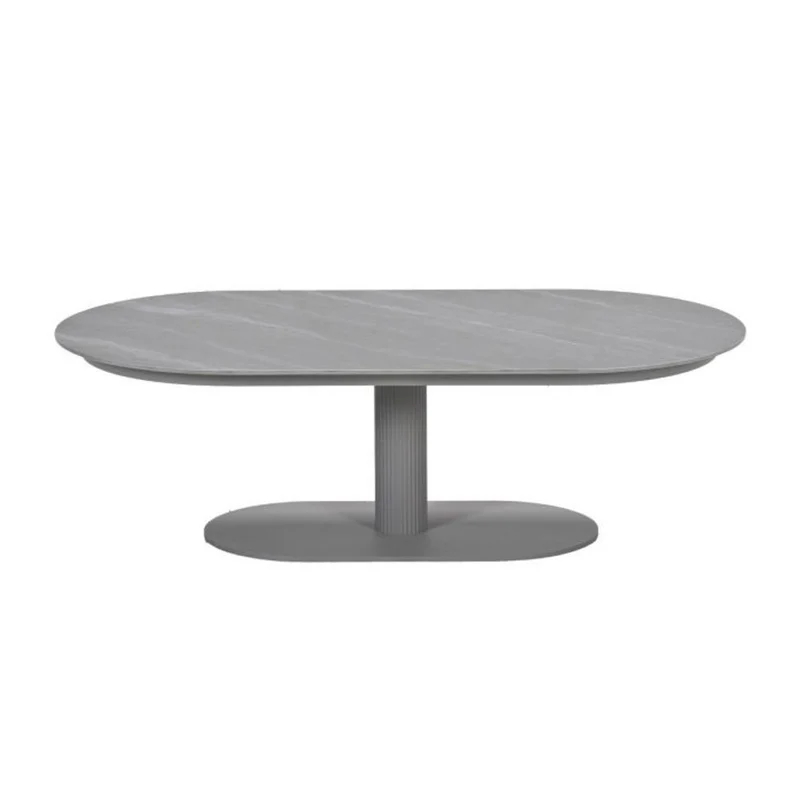 Garden Impressions Nice lounge tafel 130x70xH40 cm taupe Centostone Napoli sand