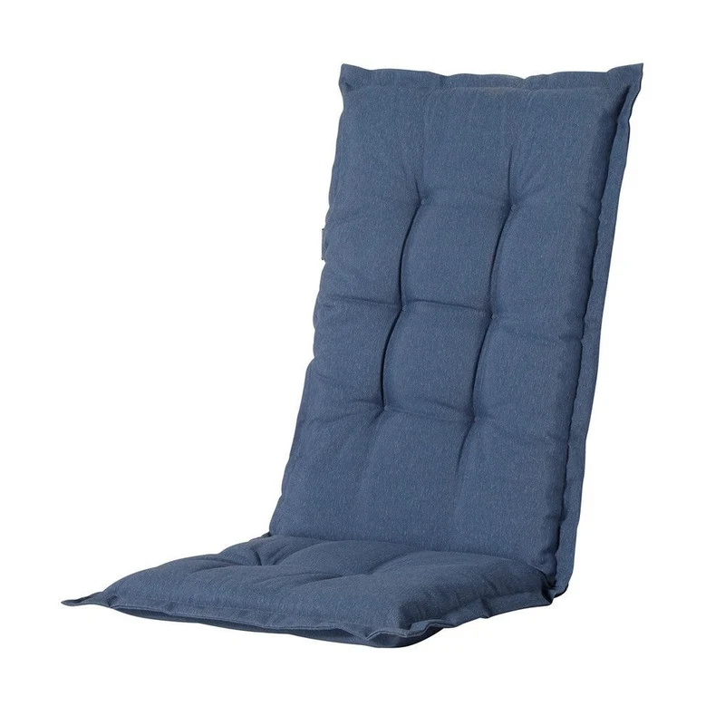 Madison stoelkussen hoge rug Panama safier blue 123x50 cm