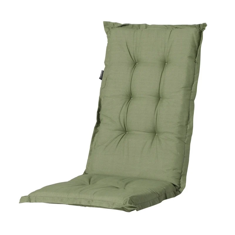 Madison stoelkussen hoge rug Basic green 123x50 cm