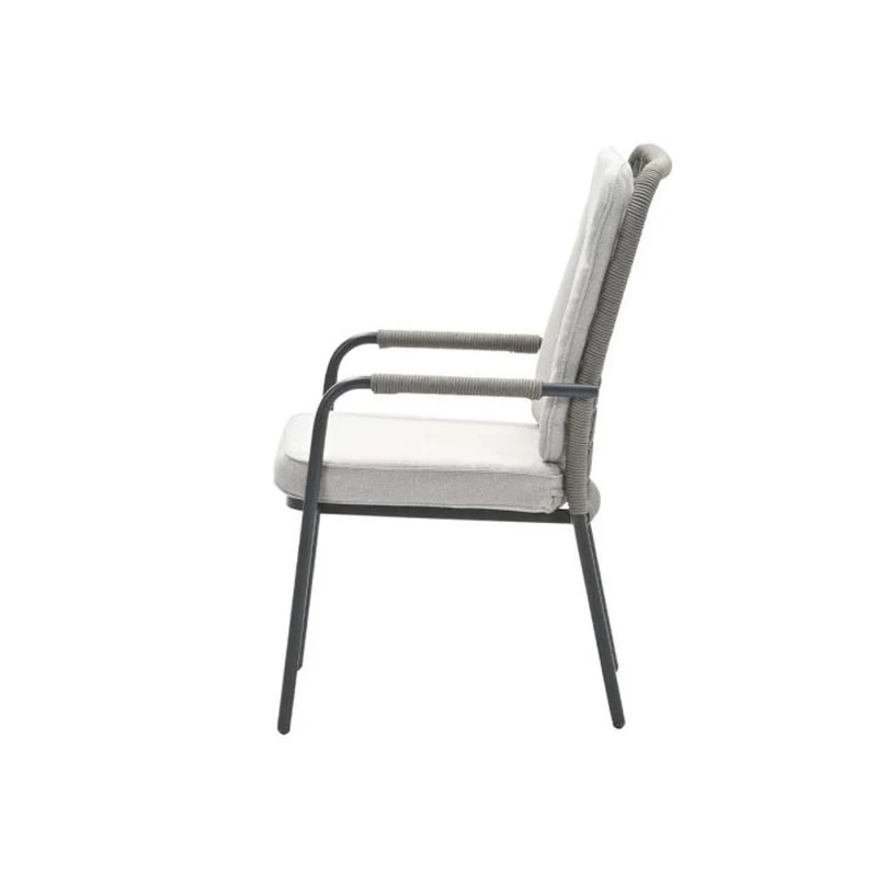 Venice dining tuinstoel taupe