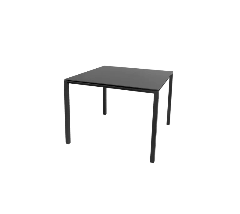 Pure dining table, 100x100 cm