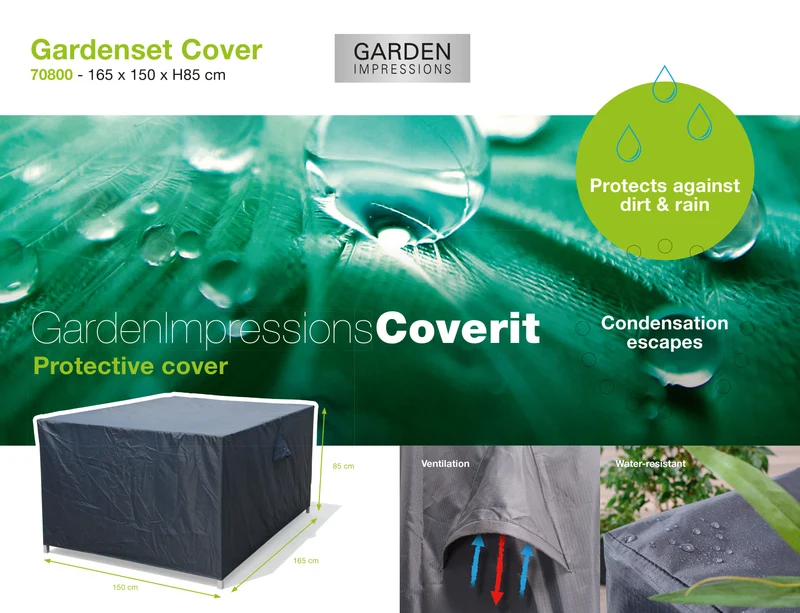 Coverit tuinset hoes - 165x150xH85 cm