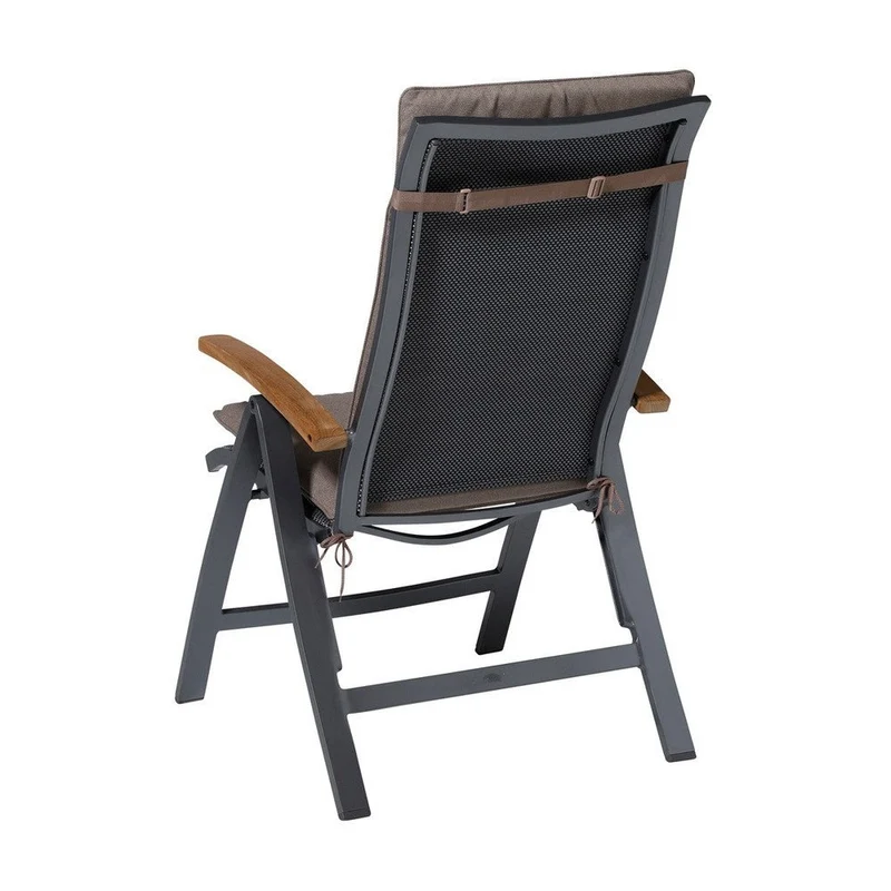Madison universeel kussen hoge rug Outdoor Manchester taupe 120x50 cm