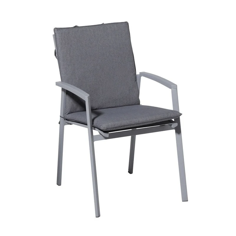 Madison stapelstoelkussen Outdoor Oxford grey 97x49 cm