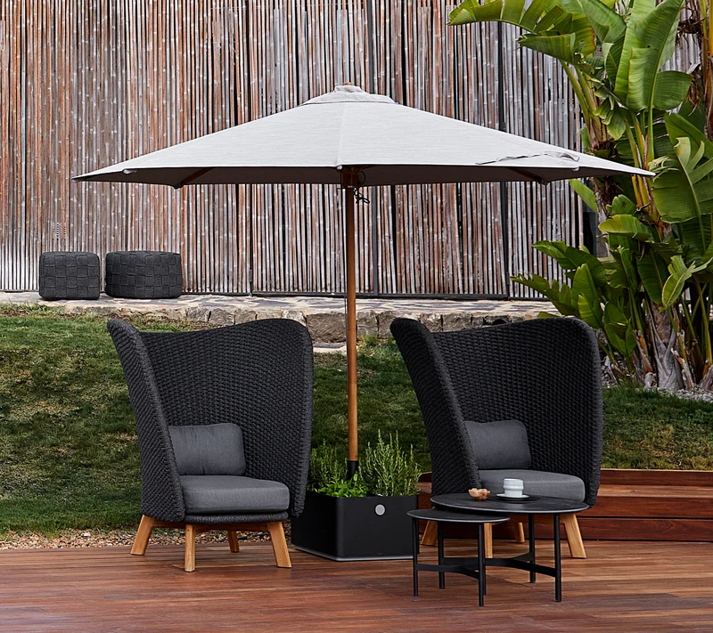 Grow parasol base w/wheels