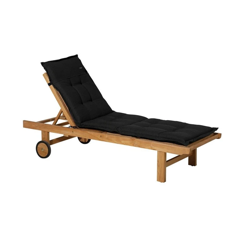 Madison ligbedkussen 200x65cm Rib black