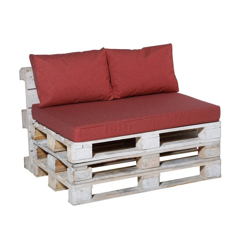 Madison lounge palletkussen Manchester red 120x80 cm