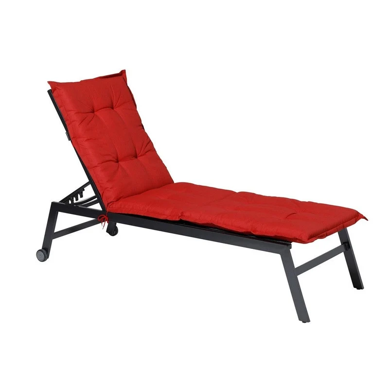 Madison ligbedkussen 200x65cm Basic red
