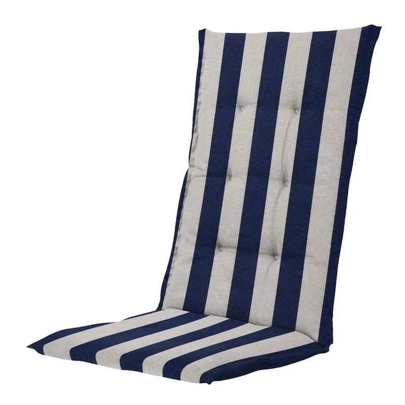 Madison stoelkussen hoge rug Amora blue 123x50 cm