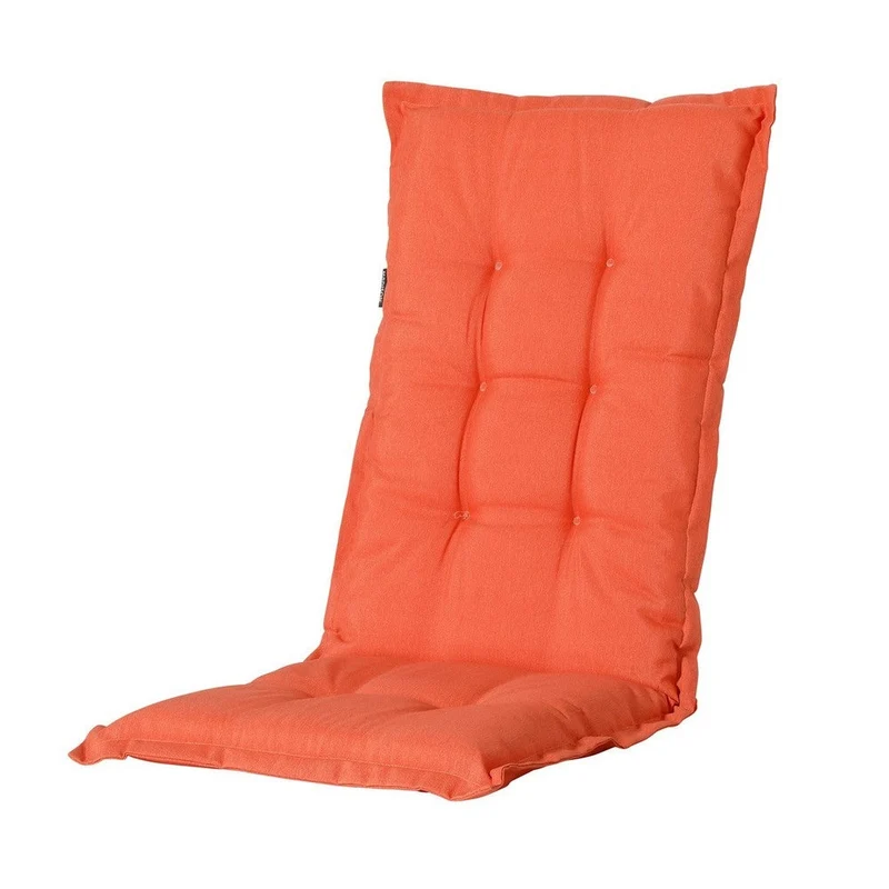 Madison stoelkussen hoge rug Panama flame orange 123x50 cm