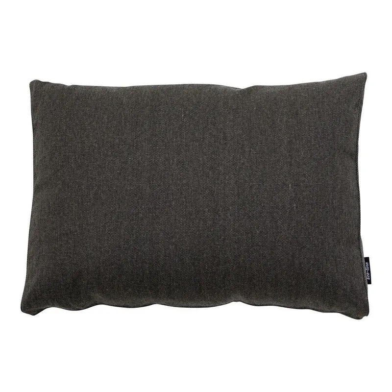 Madison lounge rugkussen Dark grey canvas eco+ 40x60 cm