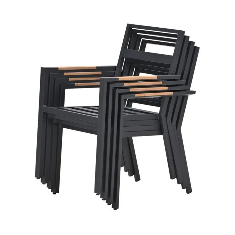 Felini complete vijfdelige tuinset - vier stoelen met tuintafel - Garden Impressions