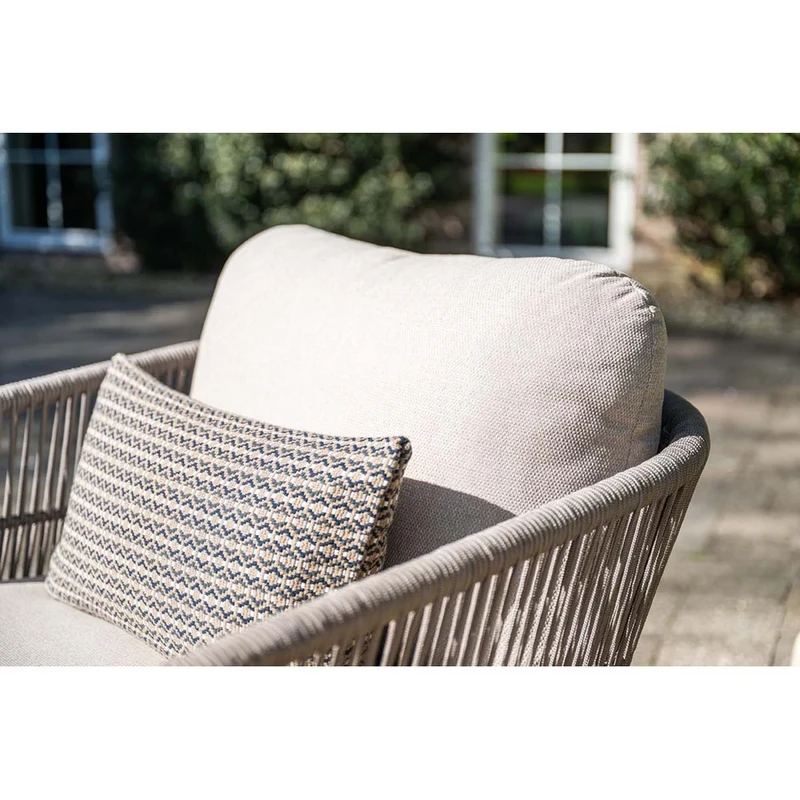 Garden Impressions Talara loungeset 3-delig acacia white wash taupe