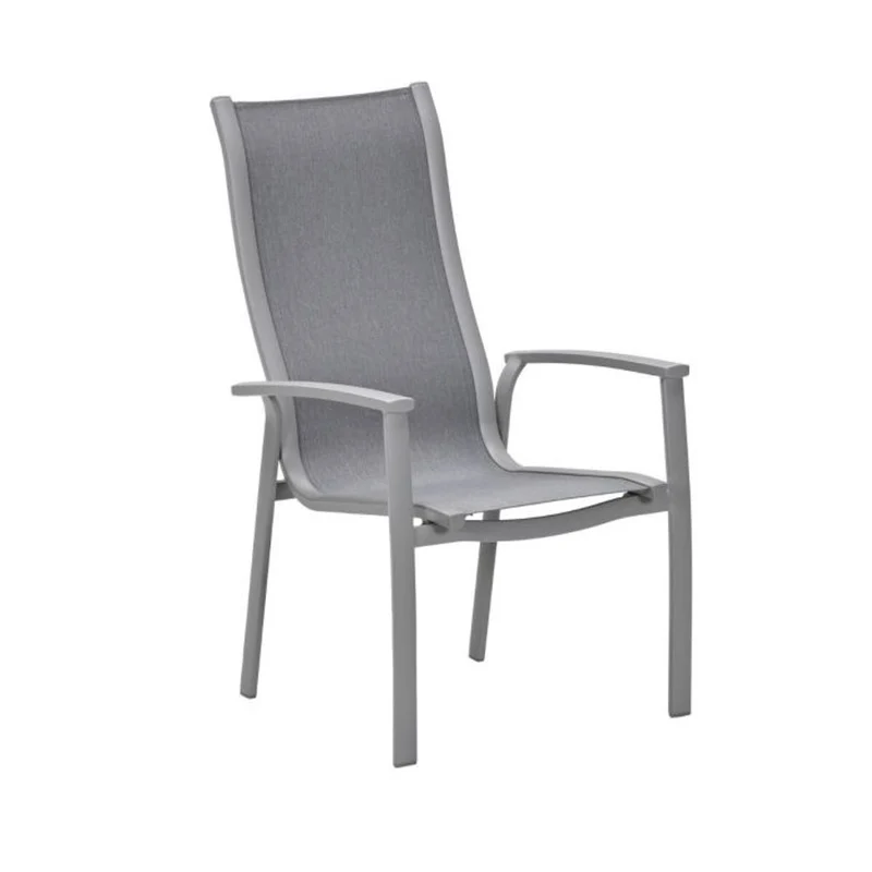 Kyoto tuinset 6-delig Taupe Stapelbaar - Edison ronde tuintafel 148 cm
