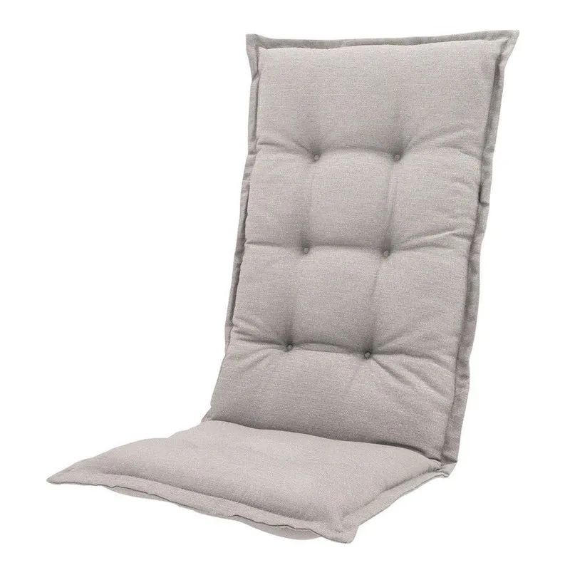 Madison stoelkussen hoge rug Outdoor WR Napels taupe 123x50 cm