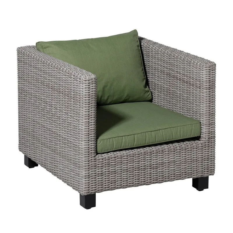 Madison lounge rugkussen Basic green 40x60 cm