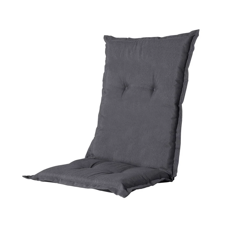 Madison stoelkussen lage rug Outdoor Panama grey 105x50 cm