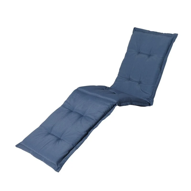 Madison ligbedkussen 200x50cm Deckchair cushion Panama safier blue