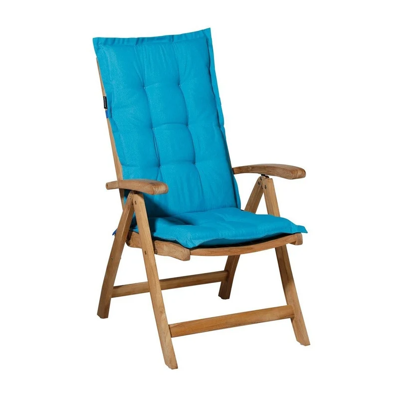 Madison stoelkussen lage rug Panama aqua 105x50 cm