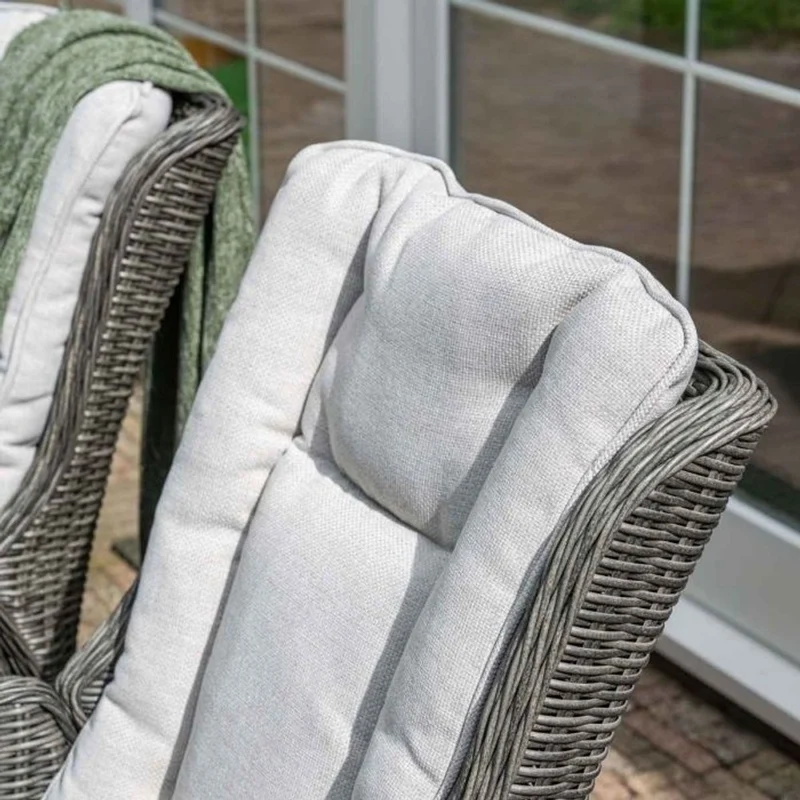 Osborne verstelbare tuinset 7-delig Earl Grey met Scotland tafel Napoli Grey 230x115 cm