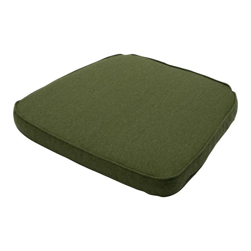 Madison wicker universeel zitkussen Moss green canvas eco+ 48x48 cm