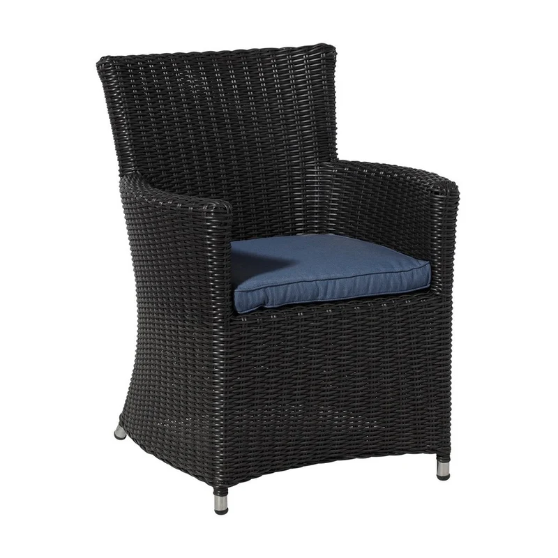 Madison wicker universeel zitkussen Panama safier blue 48x48 cm