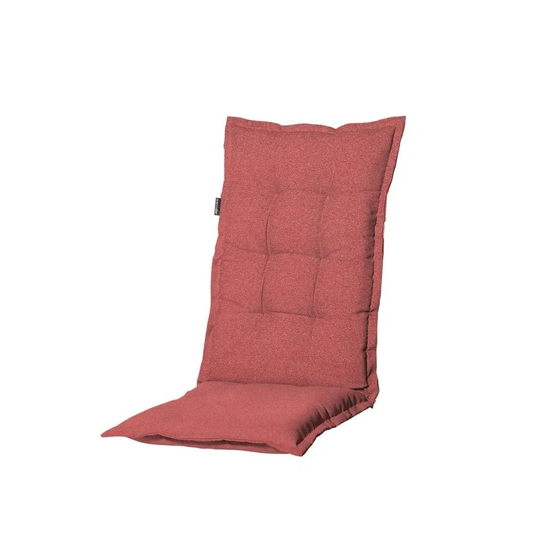 Madison stoelkussen hoge rug Outdoor Manchester red 123x50 cm