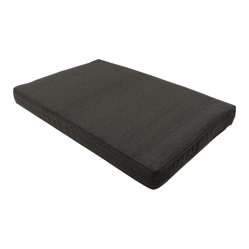 Madison lounge palletkussen Dark grey canvas Eco+ 120x80 cm