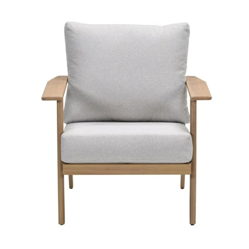 Garden Impressions Chicago lounge fauteuil natural teak look desert sand