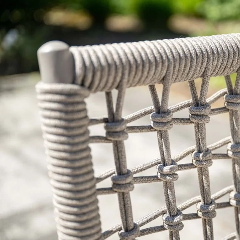 Garden Impressions Aversa lounge fauteuil taupe rope grijs zand valley sand
