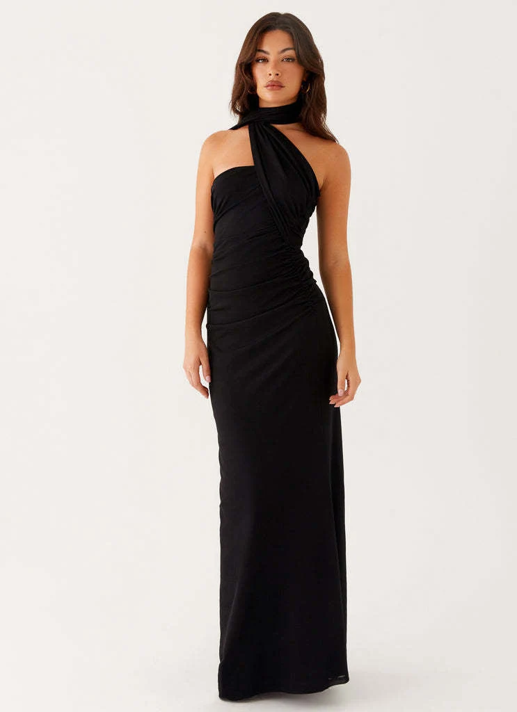 Damen Blumen Maxikleid Sommer Ärmellos