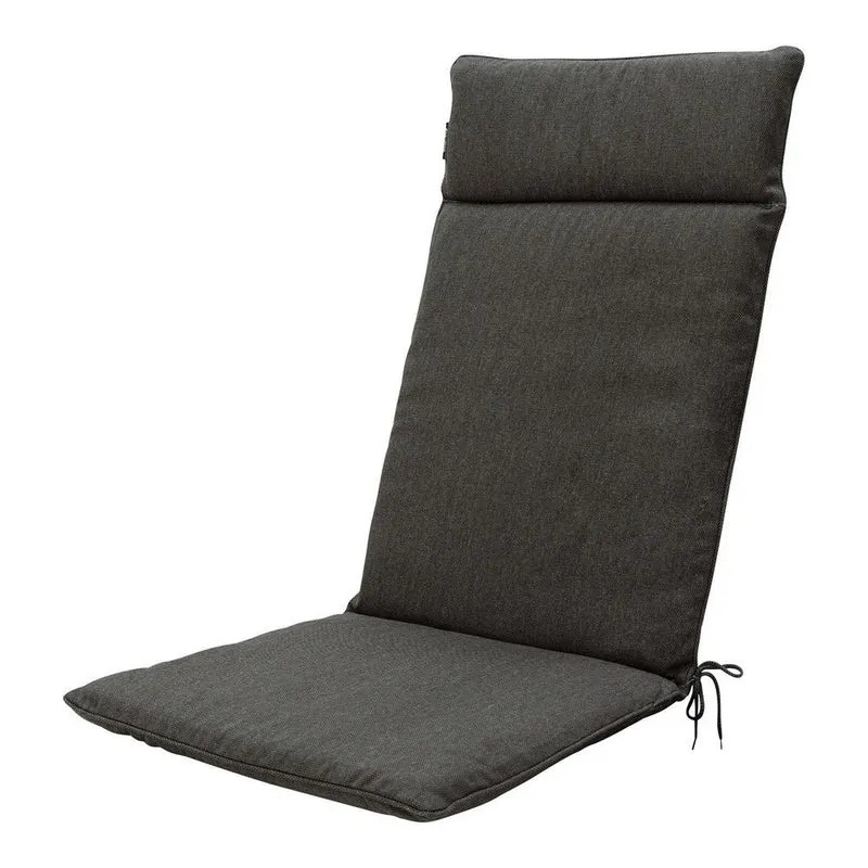 Madison universeel kussen hoge rug Dark grey canvas eco+ 120x50 cm