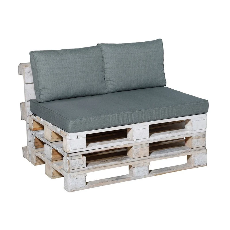 Madison lounge palletkussen Basic grey 120x80 cm