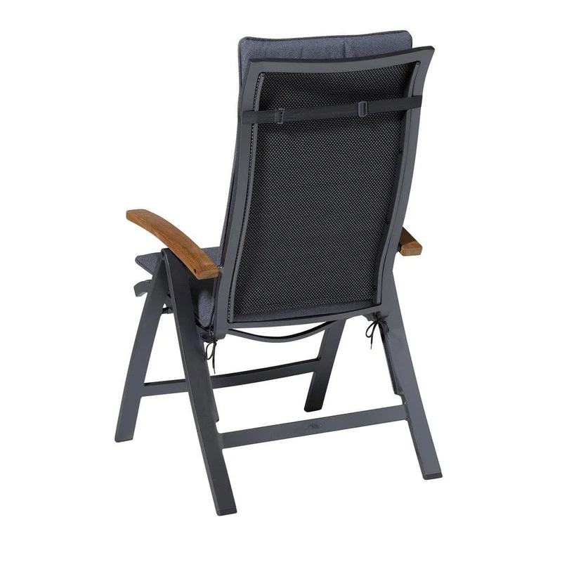 Madison universeel kussen hoge rug Outd Manchester denim grey 120x50 cm