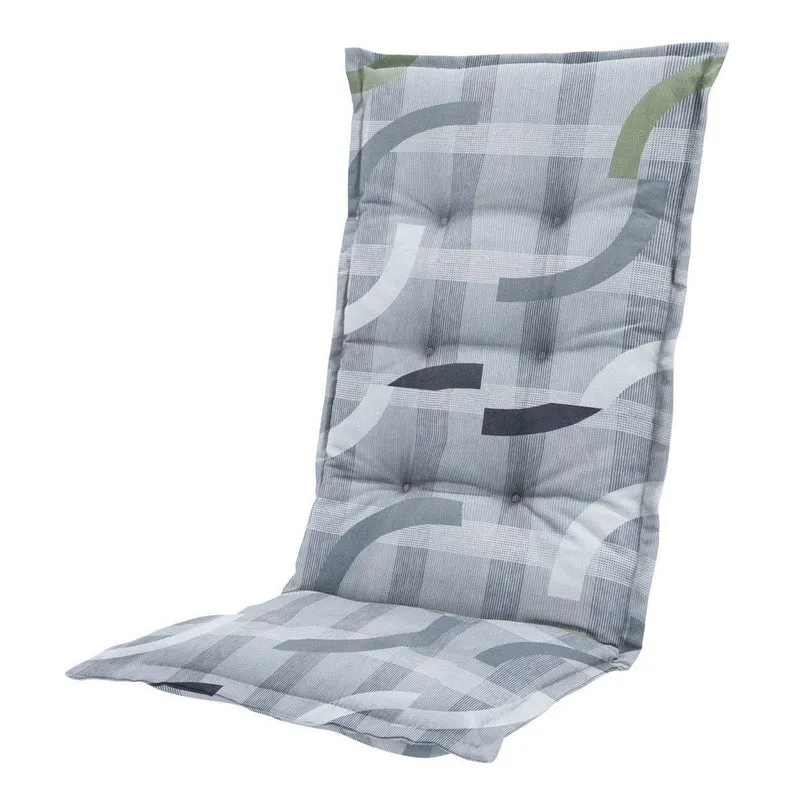 Madison stoelkussen hoge rug Tess sage 123x50 cm