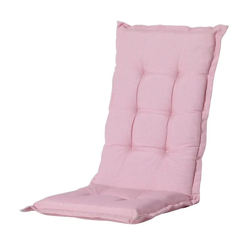 Madison stoelkussen hoge rug Panama soft pink 123x50 cm