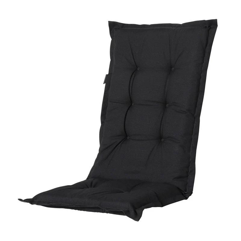 Madison stoelkussen hoge rug Panama black 123x50 cm