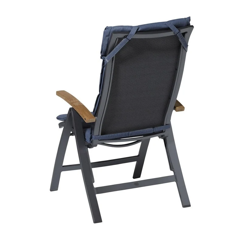 Madison fiber de luxe kussen Panama safier blue 125x50 cm