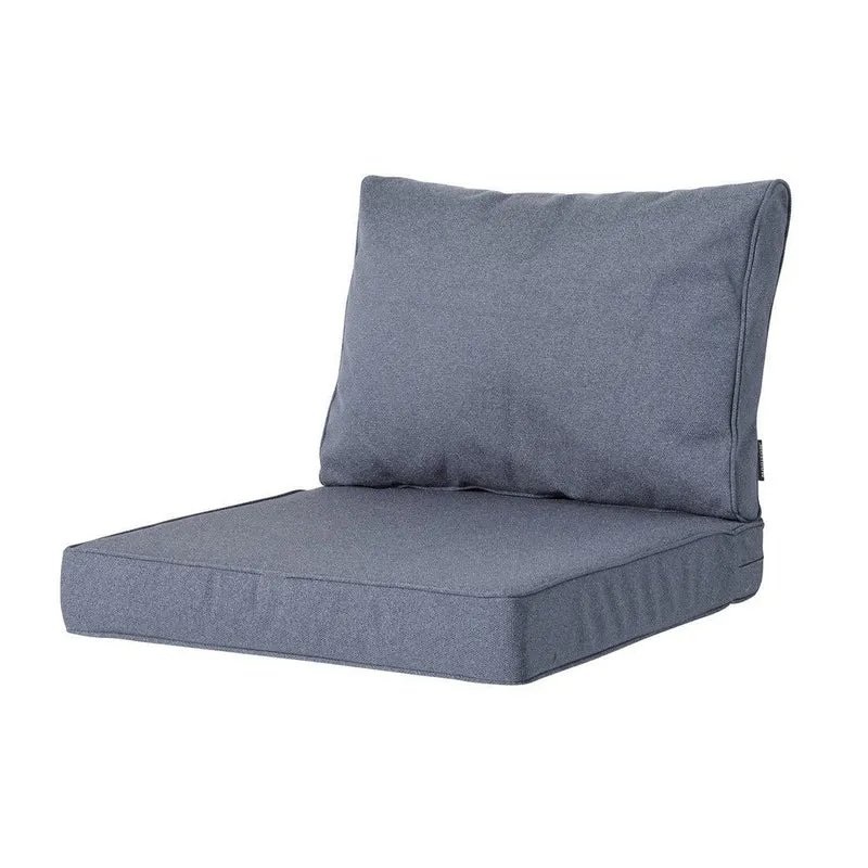 Madison lounge rugkussen Manchester denim grey 40x60 cm