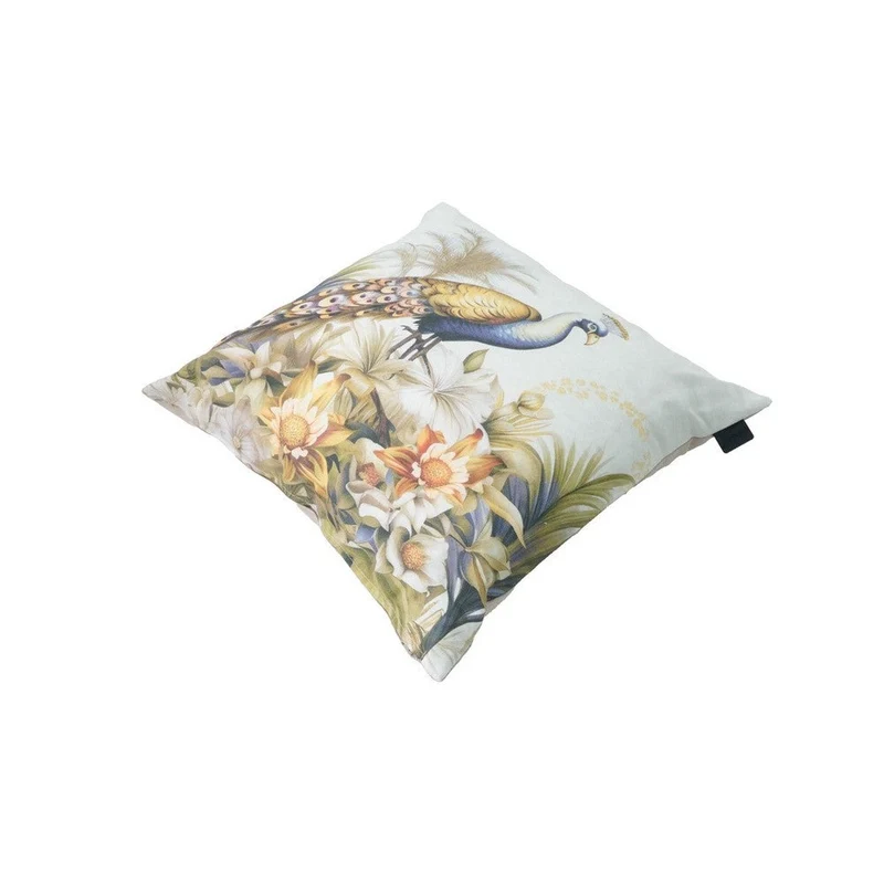 Madison sierkussen Flore purple 50x50 cm