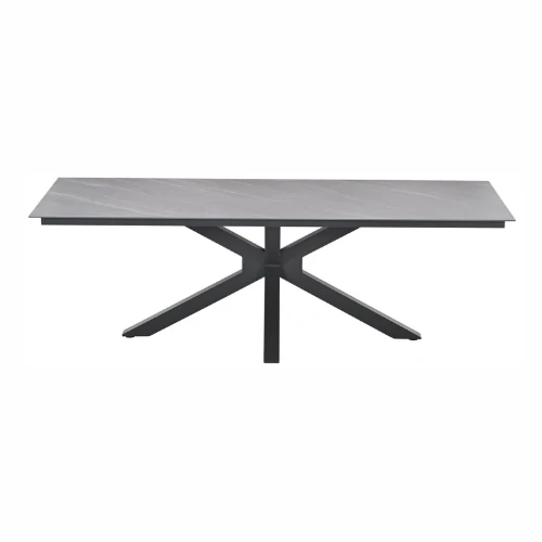 Garden Impressions Ireland Tuintafel Napoli grey - 240x100cm